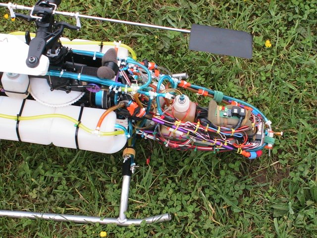 Turbine helicopter RC model